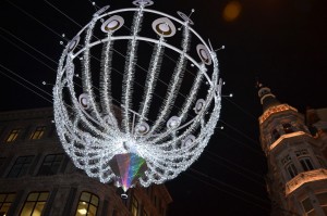 Bond Street Christmas lights