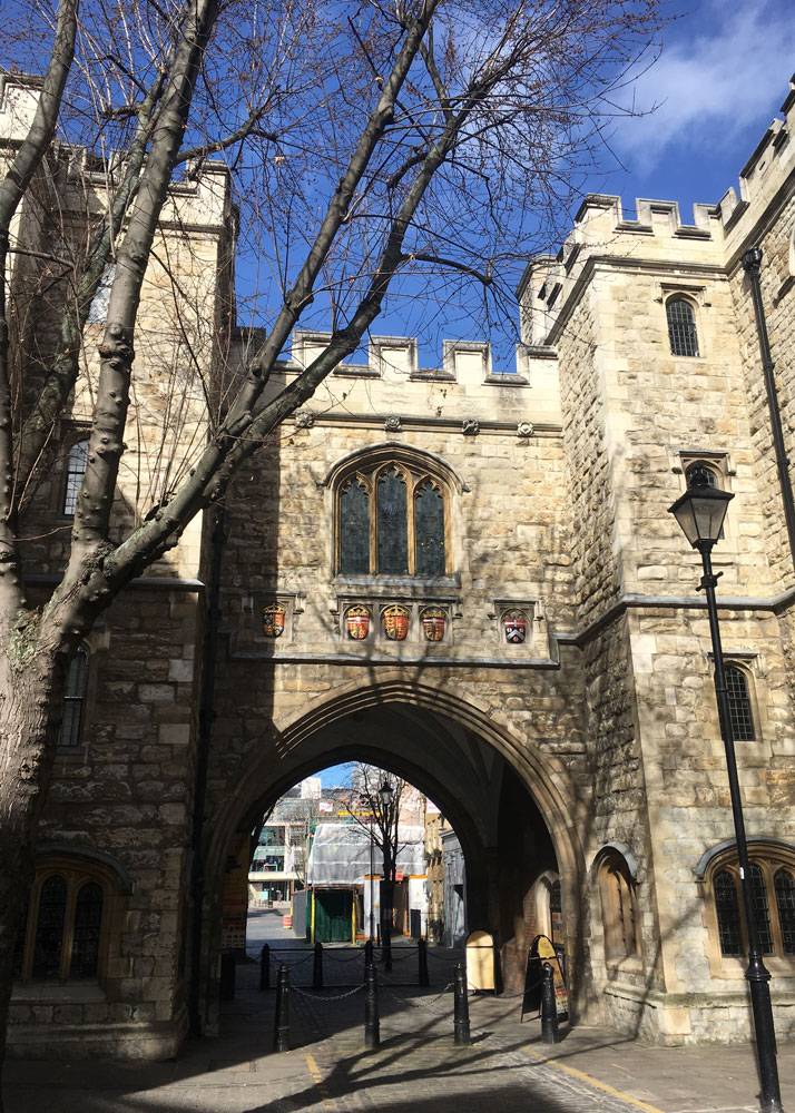 A view of St Johns Gate